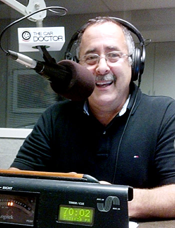 ron ananian in the car doctor show studio
